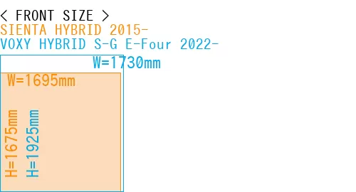 #SIENTA HYBRID 2015- + VOXY HYBRID S-G E-Four 2022-